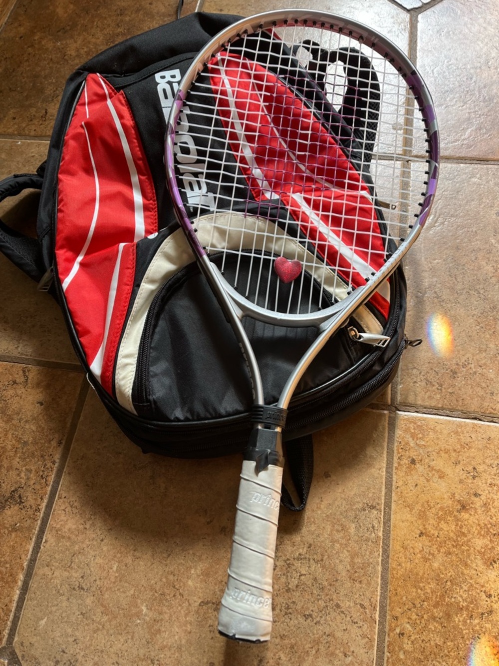 Babolat Kids’ Tennis Backpack + Prince Racquet
